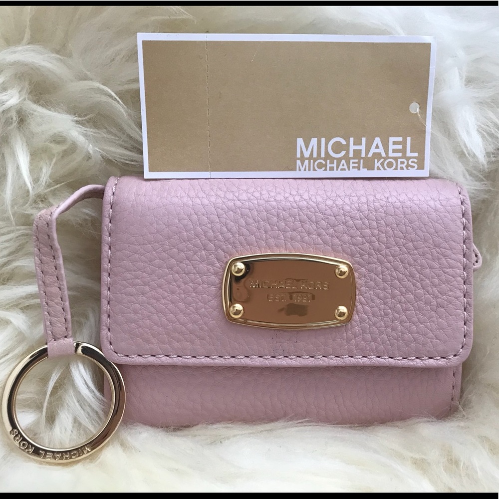 Michael Kors key chain wallet